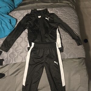 Puma Black and White Athletic Set